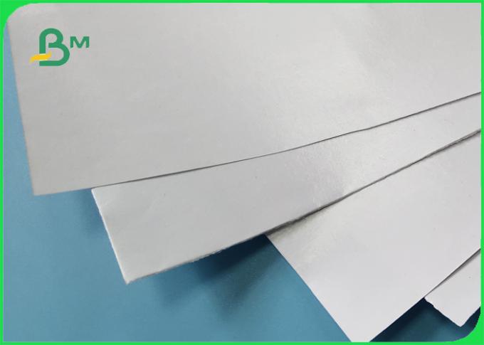 Food Grade PE Coated 50GSM Craft Paper White & Brown No Harm To People
