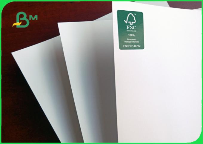 100gsm - 300gsm high whiteness and smooth surface FSC silk matt paper for magazine
