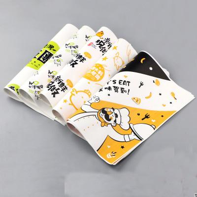 35gsm 40gsm Good breakage resistance FDA Hamburger paper for food packing