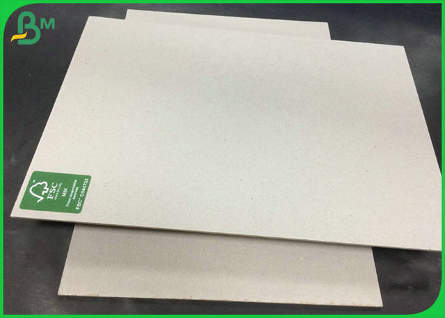 Tấm ván xám chống cong FSC được chứng nhận với 700GSM đến 1500GSM Anti- Curl FSC Certified Grey Chipboard With 700GSM TO 1500GSM