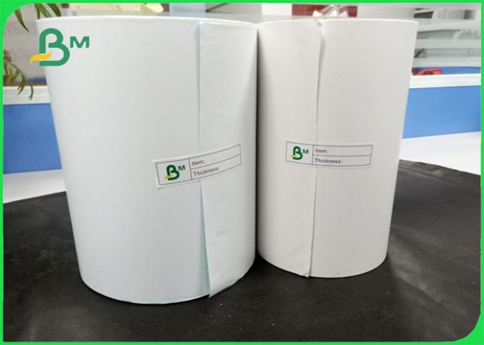 80gsm/90um Waterproof oil proof PVC resistant Thermal sticker paper for labal