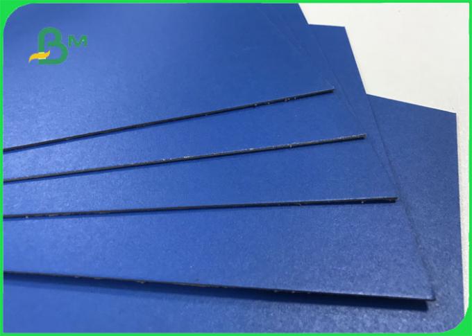 1.3mm 1.5mm 720 * 1020mm Blue Lacquered Solid Paperboard File Folders 
