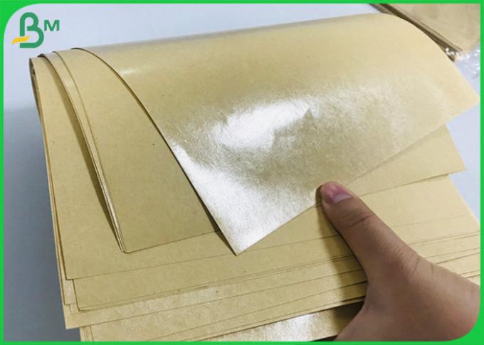White and brown Paper Plastic PE coated Paper 50gsm to 350gsm food Box material 