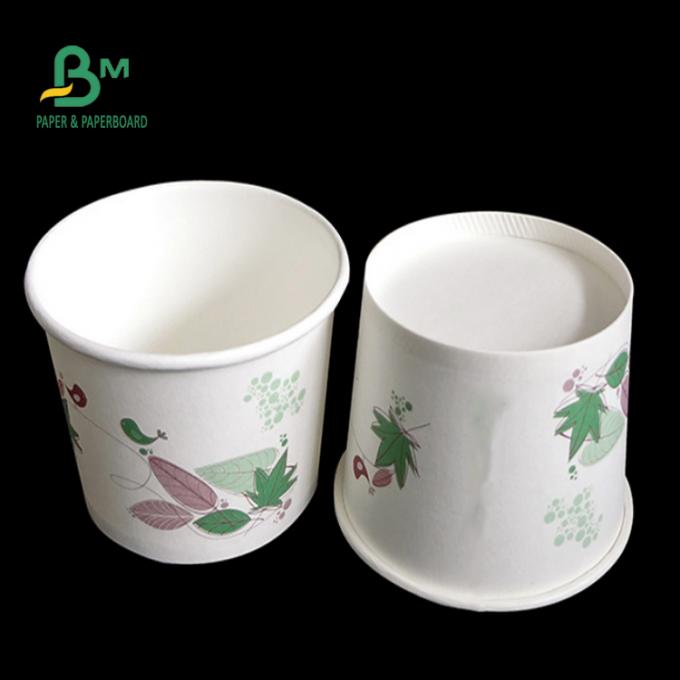 170g 190g 210g Watertight PE Coating Cup Paper 550mm Roll FDA Approved