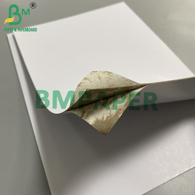 1mm 820gsm 2 mặt Bảng giấy nhựa phủ màu trắng với tấm nhựa trung bình màu xám