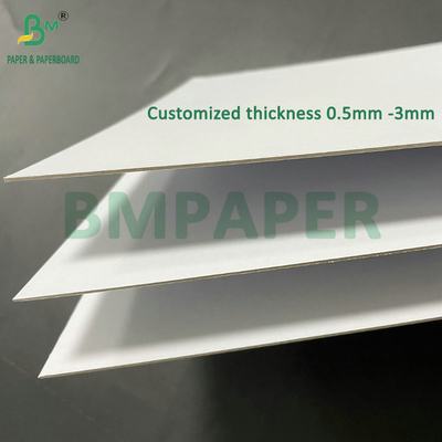 Độ cứng mạnh 1mm 1.5mm Trắng trên Trắng sau Laminated cứng