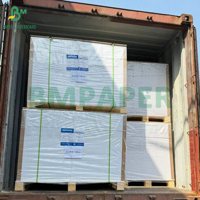 Một mặt phủ bóng 65g 70g giấy chống ướt cho nhãn chai bia