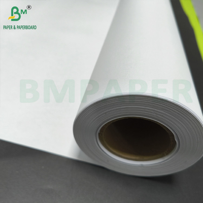 24lb phủ màu giấy Inkjet cuộn màu trắng sáng 24 &quot;x 150ft