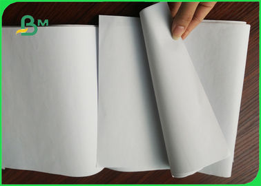 Trắng không tráng giấy woodfree, 80gsm Offest Notebook giấy Rolls