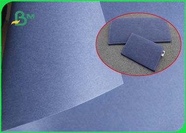 Vải màu xanh có thể giặt giấy lót Kraft 0.55mm dày cho ví làm
