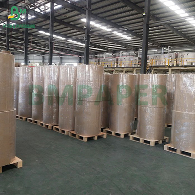 Jumbo Roll High Bulk 65gsm 90um giấy nhiệt cho nhãn logistics 600mm
