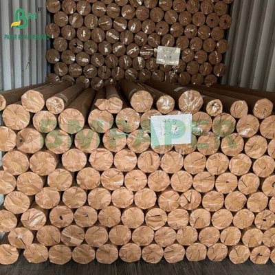 60g 70g giấy Kraft lỗ 66 "x 300yards để lan rộng và cắt