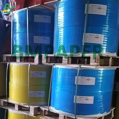 50-120gsm Clear Image Coated Carbonless NCR Copy Paper CB / CF / CFB Rolls cho hóa đơn và biên lai in hóa đơn