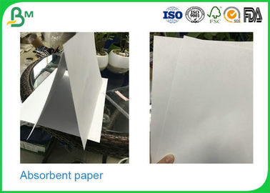 0.3mm - 2.0mm dày không tráng giấy thấm các tông cuộn giấy để làm placemat