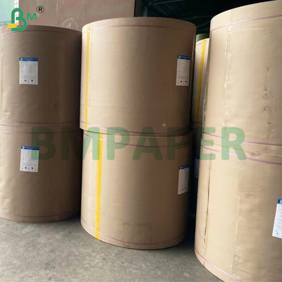 Phân chế 70gm 85gm đơn mặt kim loại hóa bạc Kraft giấy cuộn