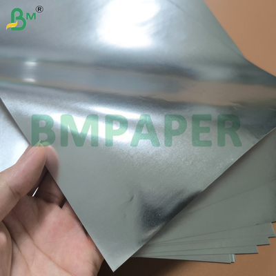 Giấy nhãn bia bạc kim loại 80gsm 90gsm cho chai và lon bia