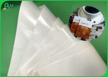 Độ ẩm - Bằng chứng 1020mm 40gsm + 10gsm Cuộn giấy tráng PE để đóng gói đường