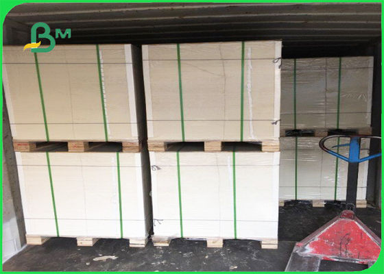 FSC / FDA chấp thuận Giấy kraft trắng tráng một mặt 35 / 40GSM trong tờ