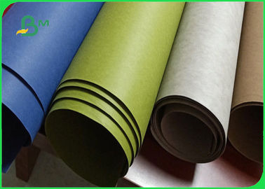 0.3MM 0.55MM Vải giấy Kraft nhiều màu có thể tái chế cho túi mua sắm