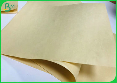 Bột giấy phân hủy sinh học Giấy 70g 90g Giấy bao bì màu nâu cho giấy gói thực phẩm
