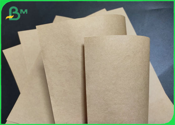 Độ cứng tốt 60gsm 80gsm Giấy Kraft nâu Cuộn giấy có thể tái chế Chất liệu phong bì