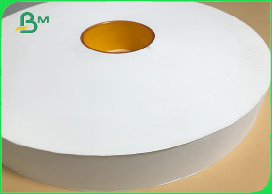 Cuộn giấy trắng tự nhiên có chiều rộng 32mm 53mm được rạch để đóng gói bằng rơm