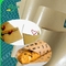 300gsm 350gsm Tấm giấy Kraft tráng PE đơn màu nâu cho hộp thực phẩm