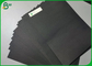 Bột gỗ 120gsm đến 500gsm Giấy bìa cứng màu đen hai mặt để đóng sách