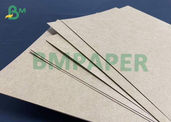 300gsm 10g PE Lớp phủ thực phẩm Giấy Kraft Cao cấp Màu nâu