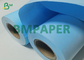 80g In hai mặt màu xanh lam Bản vẽ CAD Plotter Tracing Paper ở dạng cuộn
