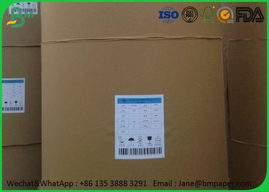 Giấy in không tráng, 53 - 80Gsm 1000 Mm Giấy cuộn Jumbo cho máy tính xách tay của trường