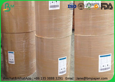 Giấy in không tráng, 53 - 80Gsm 1000 Mm Giấy cuộn Jumbo cho máy tính xách tay của trường