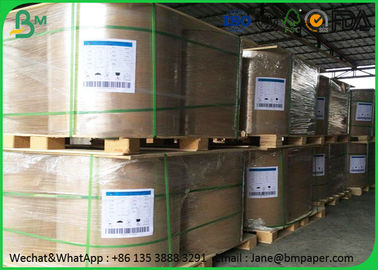 Giấy in không tráng, 53 - 80Gsm 1000 Mm Giấy cuộn Jumbo cho máy tính xách tay của trường