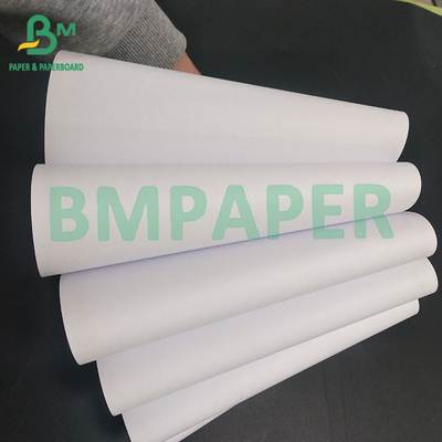 Virgin Wood Pulp CAD 80gsm Inkjet Plotter Laser Copier giấy 20Lb 24inch 150ft