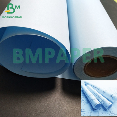 24 Inch 50 Yard CAD hai mặt bản đồ giấy 20lb cho bản đồ điện tĩnh