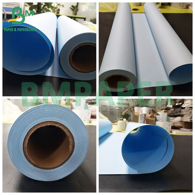 24 Inch 50 Yard CAD hai mặt bản đồ giấy 20lb cho bản đồ điện tĩnh