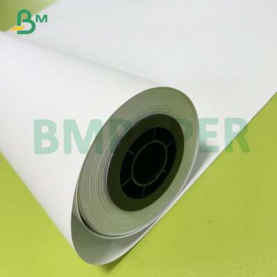 24# 28# Bảng quảng cáo màu bọc giấy Bond White Roll cho máy in inkjet định dạng rộng