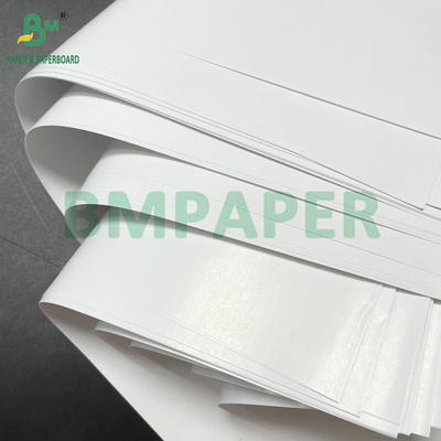 Bảng giấy nghệ thuật màu trắng cao 70g 80g C1S một mặt bóng cho in nhãn
