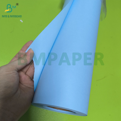 Giấy phác thảo màu xanh có một mặt không phủ mực cho bản vẽ CAD