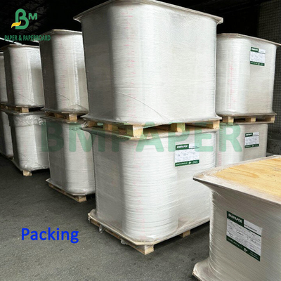 Bảng giấy Kratf màu trắng mịn 24gsm 28gsm Độ bền cao