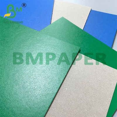1.2mm 1.4mm Một mặt màu xanh lá cây màu xanh lá cây tấm ván mạ cho bìa sách