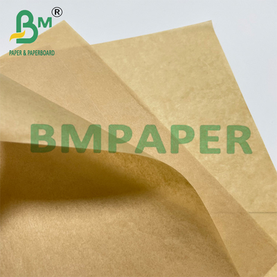30 - 60gm giấy nướng chống mỡ để hấp và bọc màu nâu