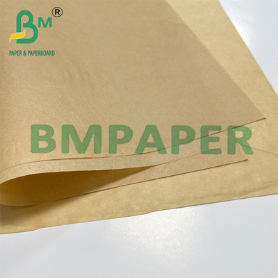 30 - 60gm giấy nướng chống mỡ để hấp và bọc màu nâu