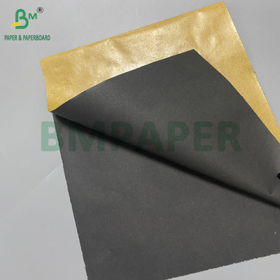 2 lớp trái cây xoài túi bảo vệ giấy cuộn chống nước màu vàng bên ngoài màu đen bên trong