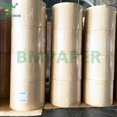 Quần áo màu nâu không tẩy trắng túi Carrie 90g Strong Pure Kraft Rolls 900mm