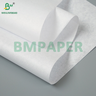 35GSM 40GSM MG giấy kraft trắng cho túi thức ăn nhanh 715mm Độ cứng tốt