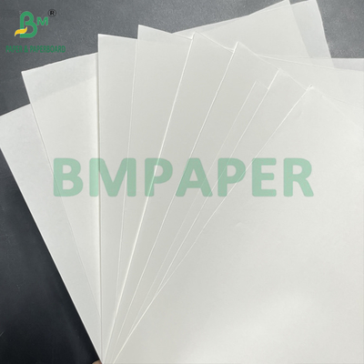 Thức ăn mịn lớp 70 - 150 GSM giấy kraft trắng tẩy trắng 15 inch x 1000ft