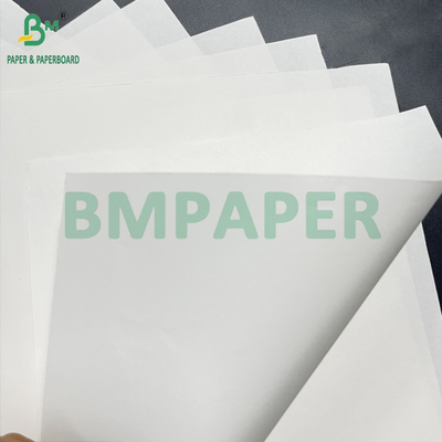 Thức ăn mịn lớp 70 - 150 GSM giấy kraft trắng tẩy trắng 15 inch x 1000ft