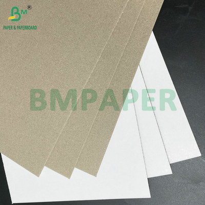1.2mm 1.5mm Bảng cứng với một khuôn mặt trắng Lưng màu xám cho hộp đồ trang sức
