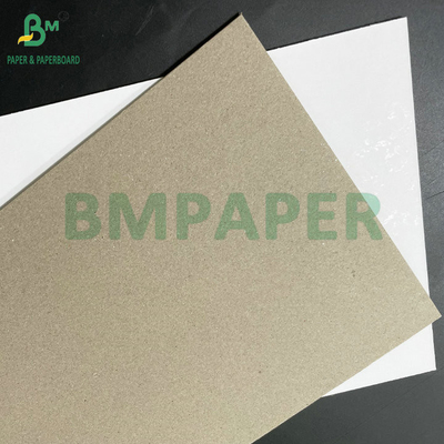 1.2mm 1.5mm Bảng cứng với một khuôn mặt trắng Lưng màu xám cho hộp đồ trang sức
